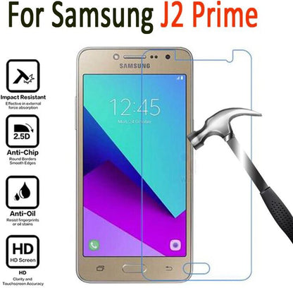 Super Premium Quality Tempered Glass Screen Guard Protector Suitable For Samsung Galaxy J2 Ace