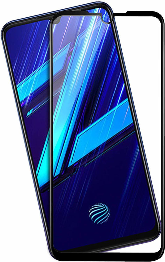 Super Premium Quality Tempered Glass Screen Guard Protector With Black Border Suitable For Vivo S1