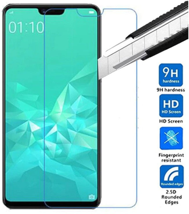 Super Premium Quality Tempered Glass Screen Guard Protector Suitable For Realme C1