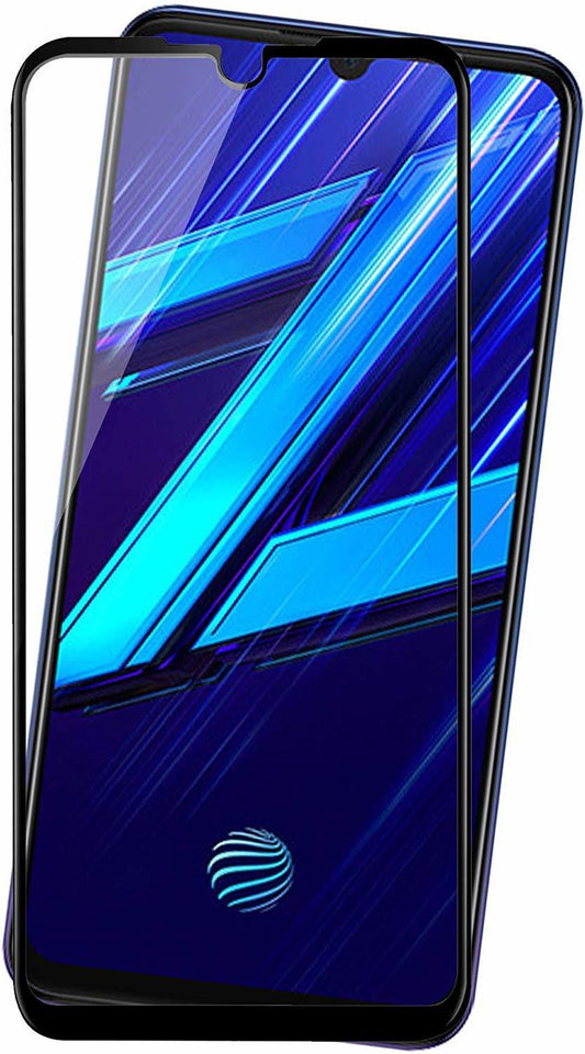 Super Premium Quality Tempered Glass Screen Guard Protector With Black Border Suitable For Vivo Z1x