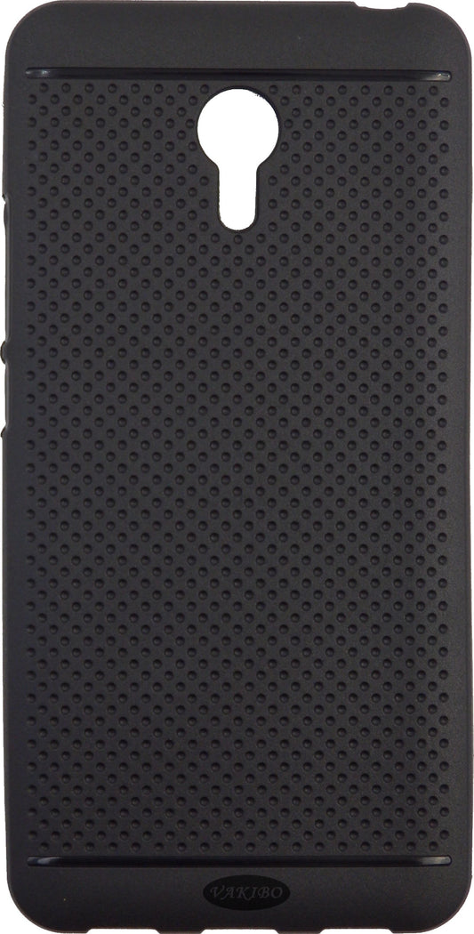 VAKIBO Dotted Design Black Coloured Soft TPU Back Cover Case Suitable for YU Yunicorn 5530