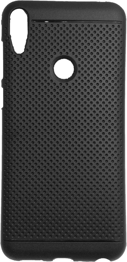 VAKIBO Dotted Design Black Coloured Soft TPU Back Cover Case Suitable for Asus Zenfone Max Pro M1