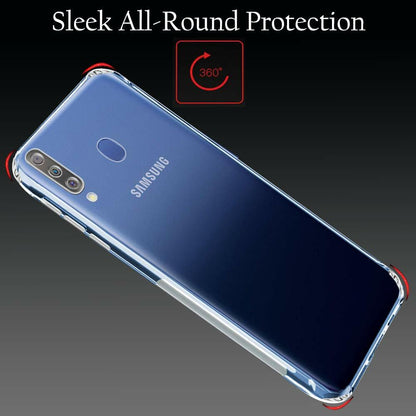 VAKIBO Super Premium Soft TPU Transparent Case With Dustplug,Side Grip,Corner Protection,lanyard Cuts,Camera Protection Suitable for Vivo Z1 Pro
