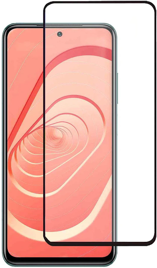 Super Premium Quality Tempered Glass Screen Guard Protector With Black Border Suitable For Mi Poco M3 Pro