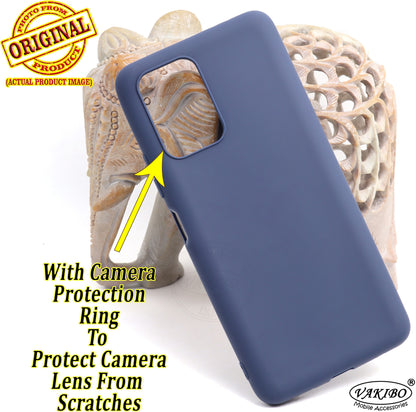 VAKIBO Blue Coloured Back Cover Case Suitable for Mi Redmi Note 10 Pro Max