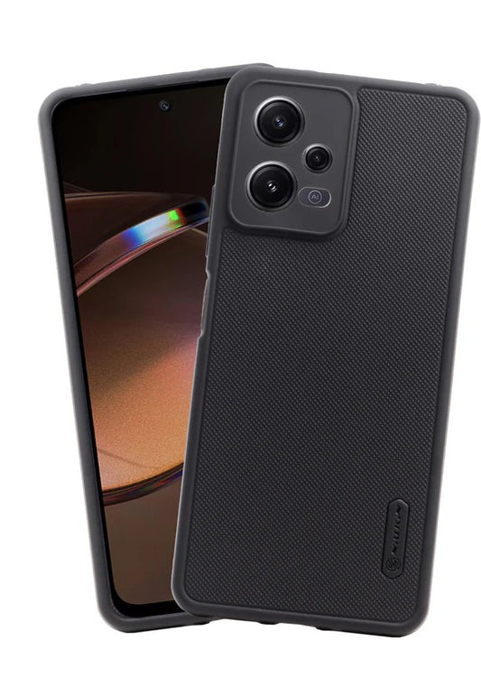 VAKIBO Dotted Black Coloured Made with Silicon Rubber TPU Back Cover Case Suitable for Mi Poco X5 5G