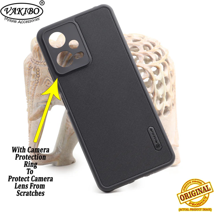 VAKIBO Dotted Black Coloured Made with Silicon Rubber TPU Back Cover Case Suitable for Mi Poco X5 5G