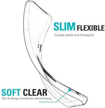 VAKIBO Premium Clear 1.5MM Thick Transparent Soft TPU Rubber Back Cover Case With Camera Protection Suitable for Realme Narzo 10